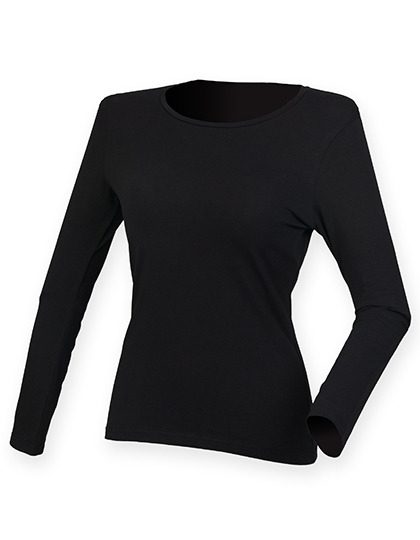 SF Clothing Women´s Feel Good Long Sleeved Stretch T SK124 T-Shirt