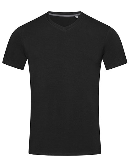 Stedman Stretch-T V-Neck ST9610 T-Shirt – Black Opal
