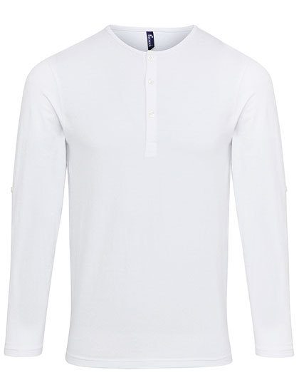 Premier Workwear Men´s Long-John Roll Sleeve Tee PR218