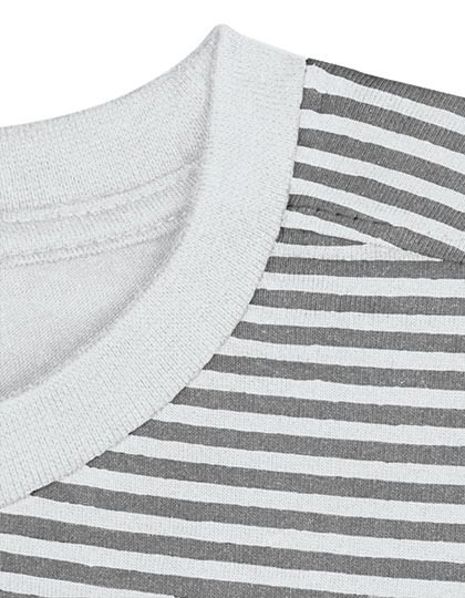 Nath T-Shirt Boston Boston – White/Grey (Striped)