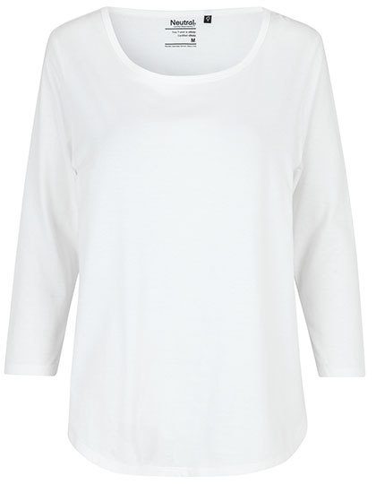 Neutral Ladies´ Three Quarter Sleeve T-Shirt O81006 – White
