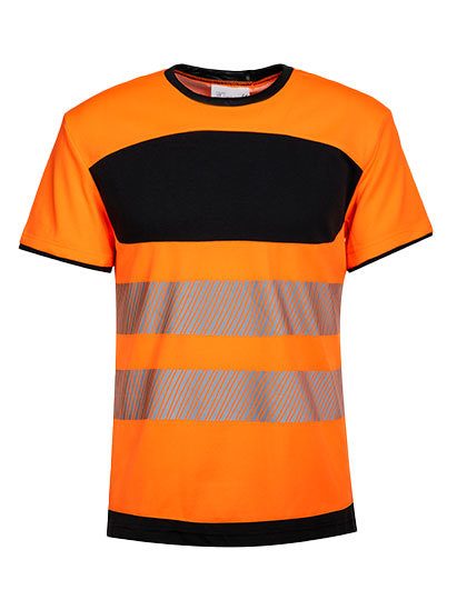 Korntex Eos Hi-Vis Workwear T-Shirt With Printing Area Eost