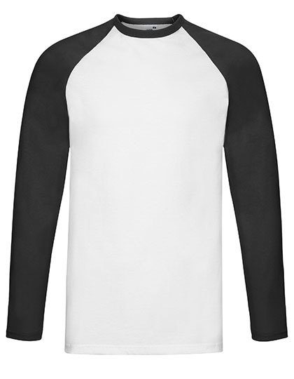 Fruit of the Loom Long Sleeve Baseball T 61-028-0 T-Shirt