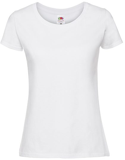 Fruit of the Loom Ladies Iconic 195 Ringspun T 61-424-0 T-Shirt