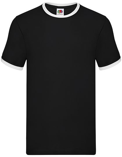 Fruit of the Loom Valueweight Ringer Tee 61-168-0