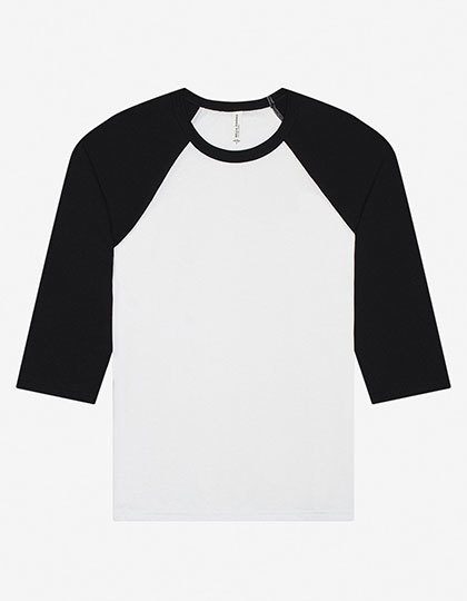 Bella+Canvas Unisex 3/4 Sleeve Baseball T-Shirt 3200