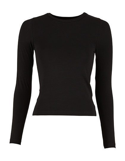 Build Your Brand Ladies Ultra Slim Longsleeve BY446 T-Shirt