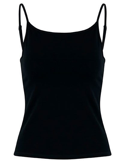 Build Your Brand Ladies Stretch Jersey Short Slim Top BY314