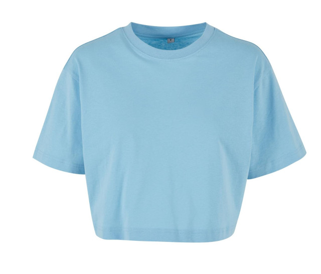 Build Your Brand Ladies Short Oversized Tee