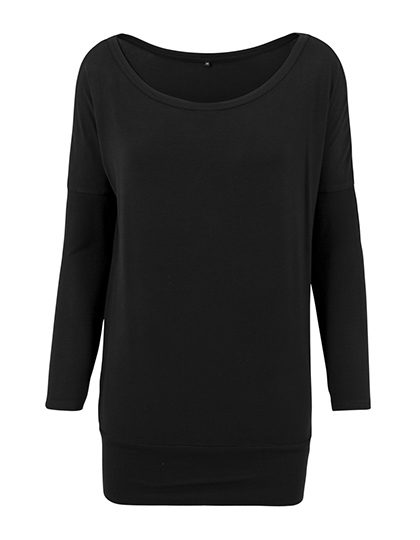 Build Your Brand Ladies´ Viscose Long Sleeve BY041 T-Shirt