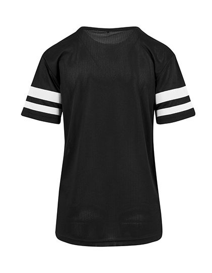 Build Your Brand Ladies´ Mesh Stripe Tee BY033