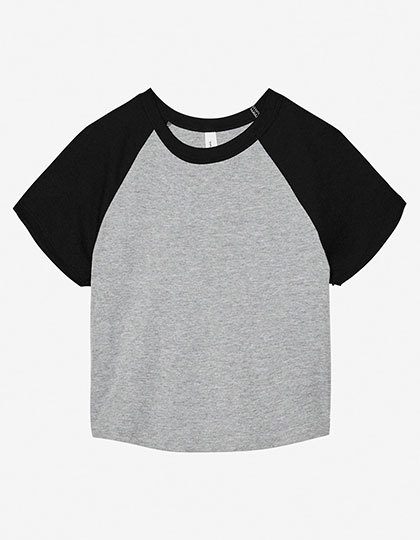 Bella+Canvas Women´s Micro Rib Raglan Baby Tee 1201