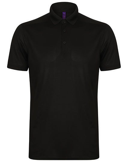 Henbury Men´s Slim Fit Stretch Polo Shirt + Wicking Finish H460