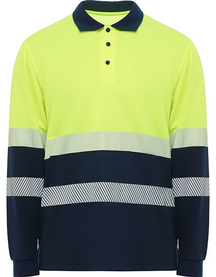 Roly Workwear Polo Shirt Vega Long Sleeve HV9316