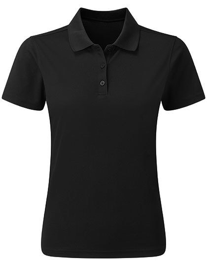 Premier Workwear Women´s Spun-Dyed Polo Shirt PR633 – Black (ca. Pantone Black C)