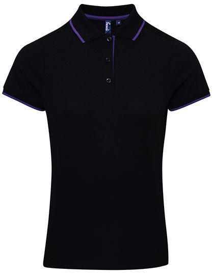 Premier Workwear Women´s Contrast Coolchecker Polo PR619