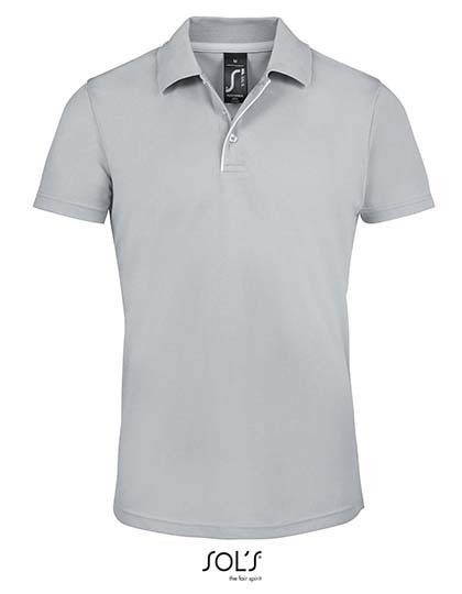 Sol´s Men´s Sports Polo Shirt Performer 01180 – Pure Grey