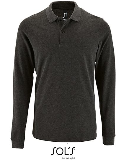 Sol´s Men´s Long-Sleeve Piqué Polo Shirt Perfect 02087