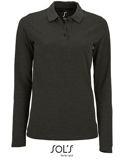 Sol´s Women´s Long-Sleeve Piqué Polo Shirt Perfect 02083
