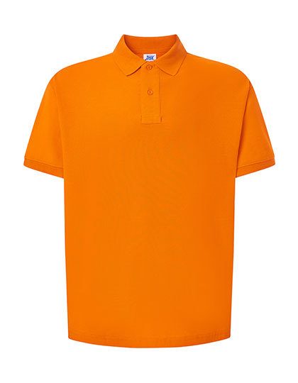 JHK Men´s Polo Regular Pora210 – Orange