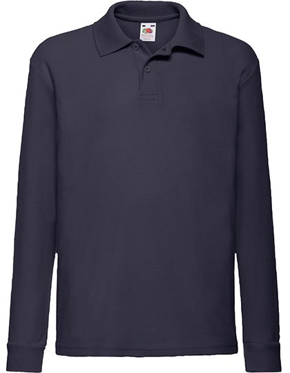 Fruit of the Loom Kids´ Long Sleeve 65/35 Polo 63-201-0