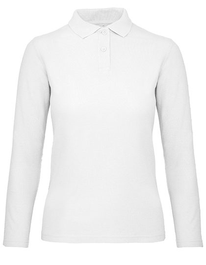 B&C Be Inspired Women´s Long Sleeve Polo Id.001 Pwi13