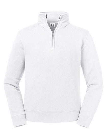 Russell Athletic Authentic Quarter Zip Sweat R-270m-0 – White