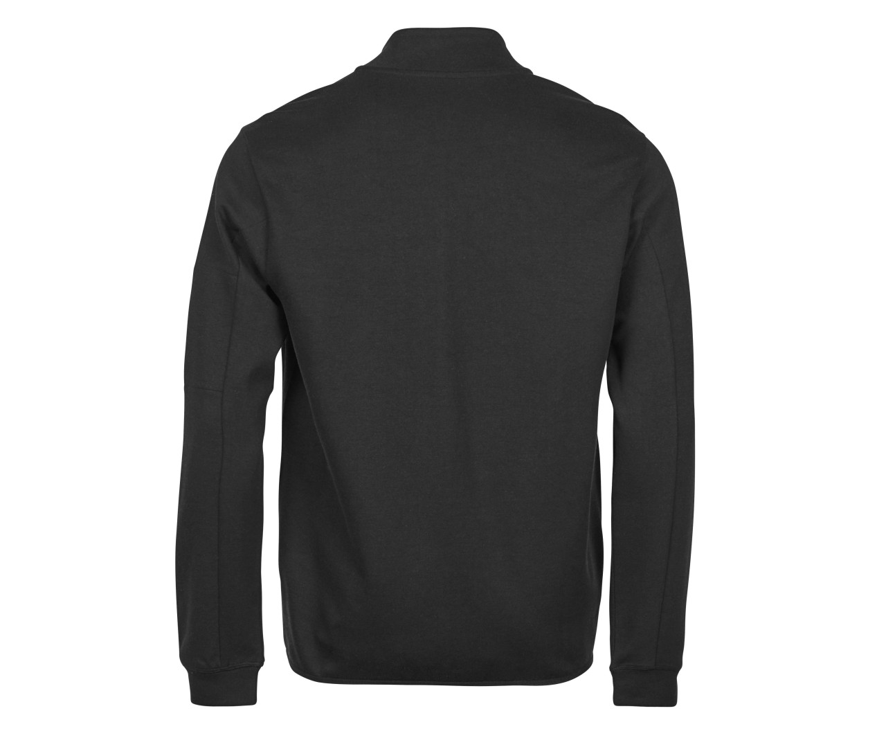 Tee Jays Athletic Full Zip Sweat – Black
