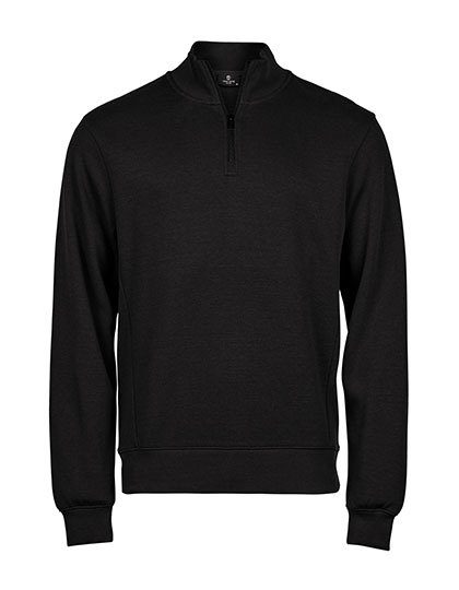 Tee Jays Ribbed Interlock Half Zip 5506