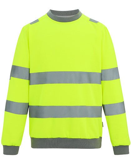 Regatta High Visibility Hi-Vis Pro Contract Crew Neck Sweatshirt Trf813