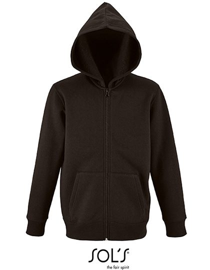 Sol´s Kids´ Zip Hoodie Stone 02092