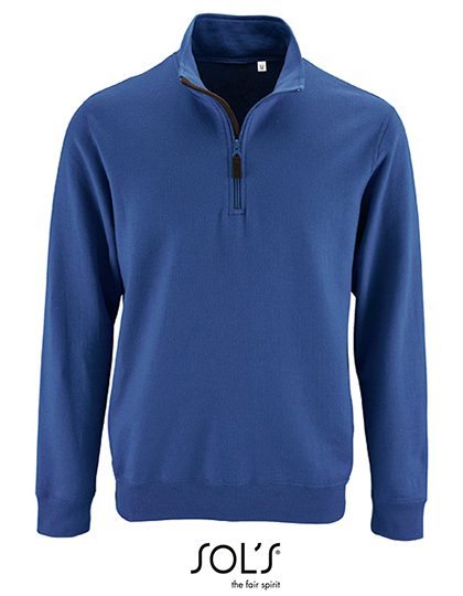Sol´s Men´s Zip High Collar Sweatshirt Stan 02088