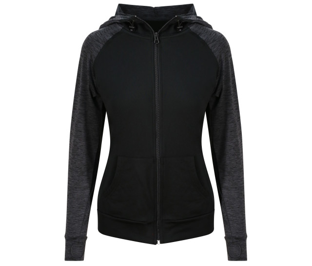 Just Cool Women's Cool Contrast Zoodie Sweatshirt