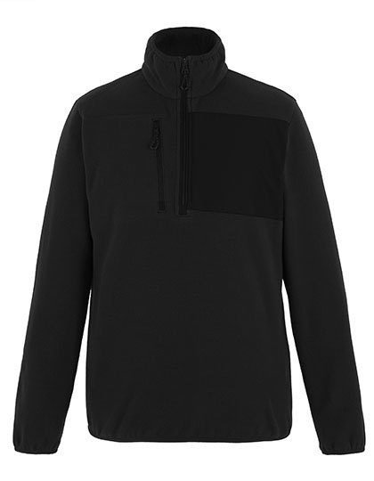 Regatta Professional Active Printable Half Zip Microfleece Sweat Trf828 – Black/Black