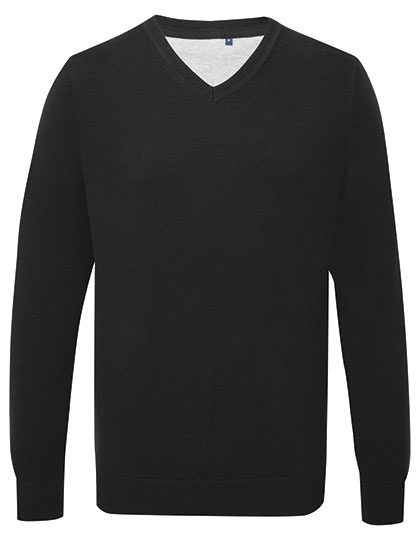 Asquith & Fox Men´s Cotton Blend V Neck Sweater AQ042