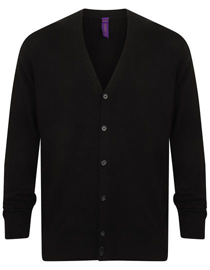 Henbury Men´s Lightweight V-Neck Cardigan H722 Jacke