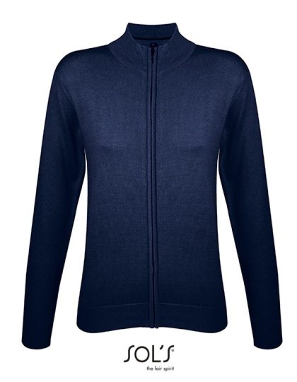 Sol´s Women´s Zipped Knitted Cardigan Gordon 00550 Jacke