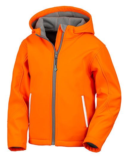Result Core Youth Tx Performance Hooded Soft Shell Jacket R224Y