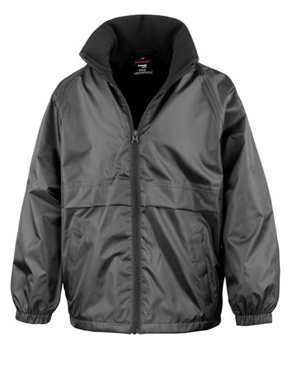 Result Core Junior Microfleece Lined Jacket R203J – Black