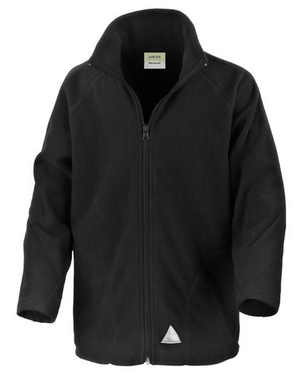 Result Core Junior Microfleece Jacket R114J – Black