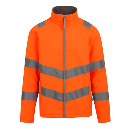 Regatta High Visibility Pro Contract Hi-Vis Ablaze 2L Softshell Jacket Tra712