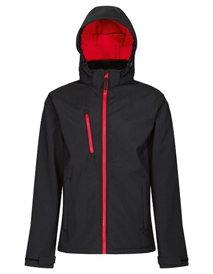 Regatta Professional Venturer 3-Layer Printable Hooded Softshell Jacket Tra701
