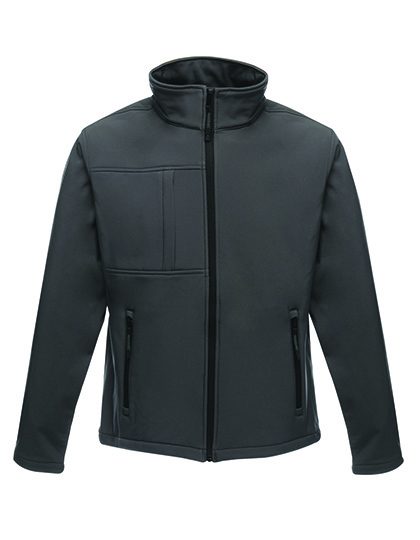 Regatta Professional Men´s Softshell Jacket - Octagon II Tra688 – Seal Grey (Solid)/Black