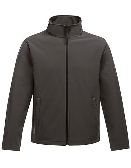 Regatta Professional Ablaze Printable Softshell Jacket Tra628 – Seal Grey (Solid)/Black