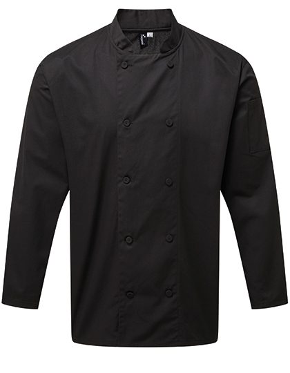 Premier Workwear Chef´s Long Sleeve Coolchecker Jacket PR903