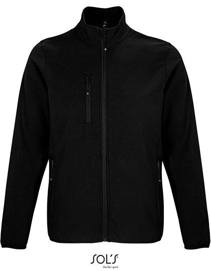 Sol´s Men´s Falcon Zipped Softshell Jacket 03827 – Black