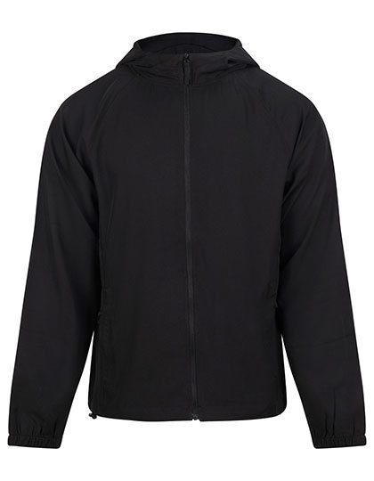 Just Cool Active Track Jacket JC282 – Jet Black