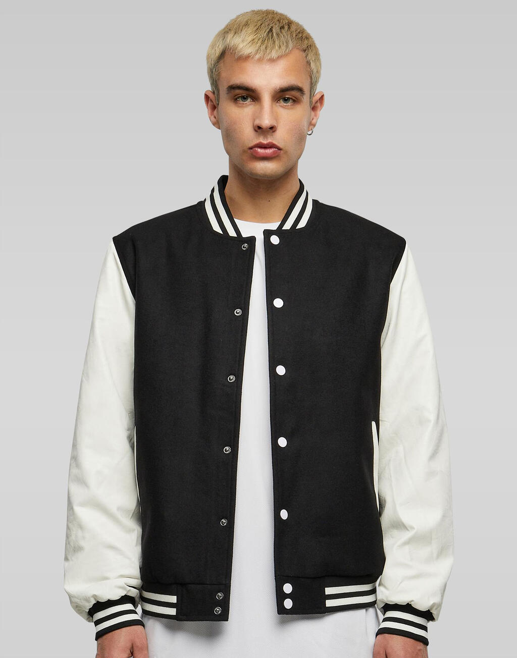 Build Your Brand Oldschool College Jacket