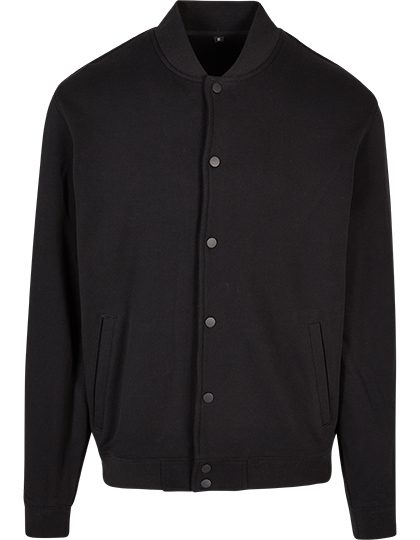 Build Your Brand Men´s Heavy Tonal College Jacket BY242