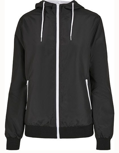 Build Your Brand Ladies´ Recycled Windrunner BY147 Jacke